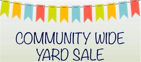 community garage sale plano tx.